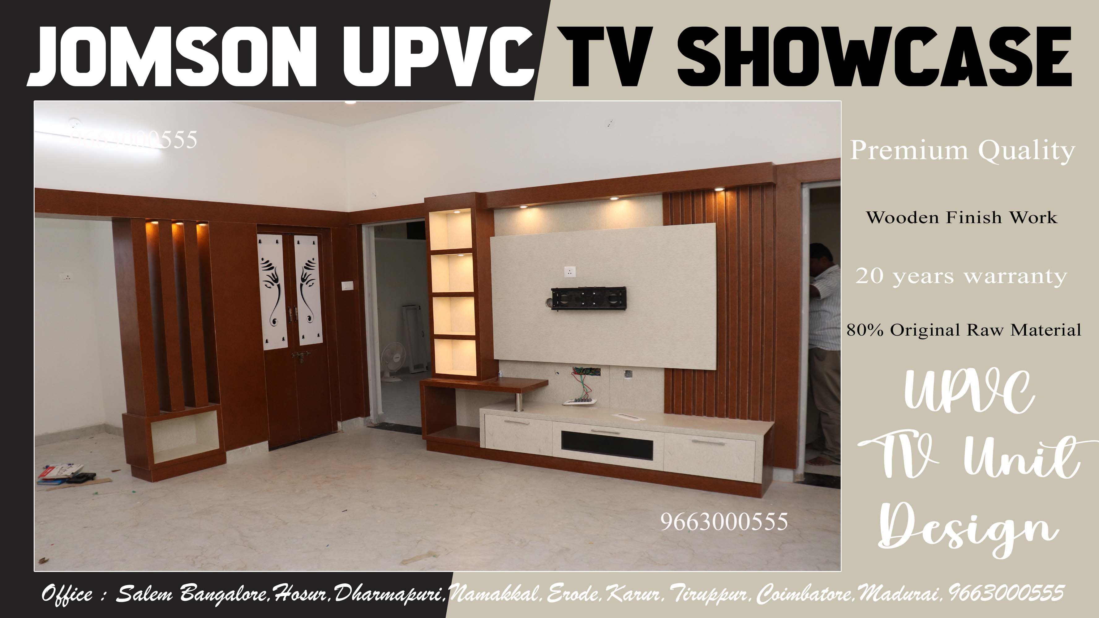 upvc tv showcase